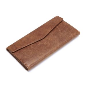 Leather Long Wallet